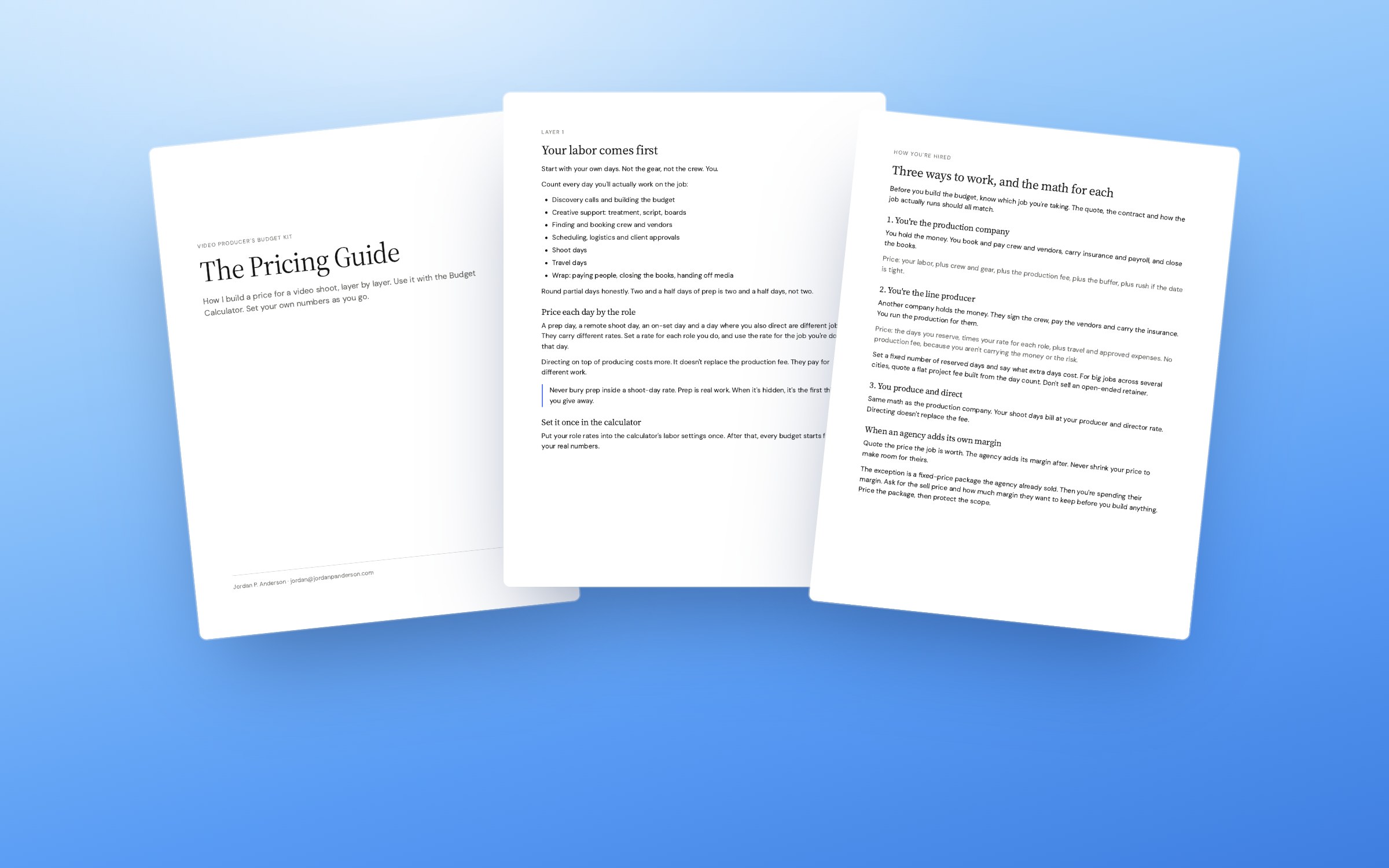 The Pricing Guide